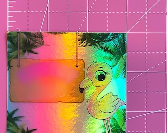 Mature NSFW Flamingo Sticker