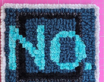 Mini Wall Hangings, Nope