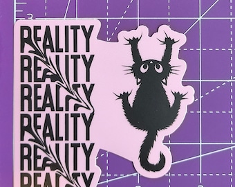 Large Die Cut Sticker, Reality Bites