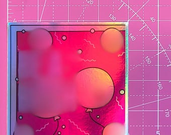 Mature NSFW Giant Holographic Sticker