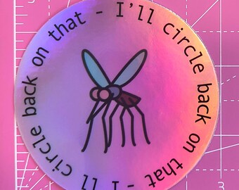 Holographic Sticker, Circle Sticker