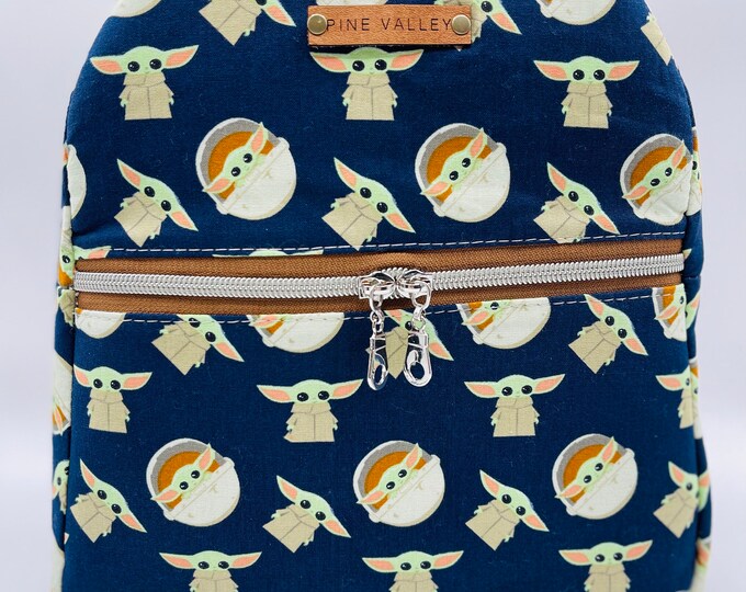 Baby Yoda Mini Backpack Grogu Backpack Small Backpack Etsy