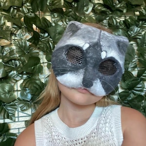 Racoon Therian Mask handmade
