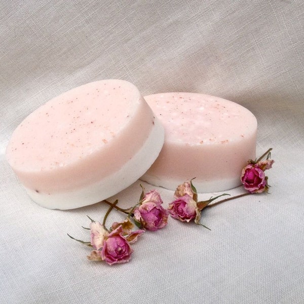 Handmade Soap Himalayan Pink Salt Rose Shea Butter Two-Pack