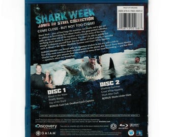 Shark Week - Jaws of Steel Collection (blu-ray 2 Disc) Discovery