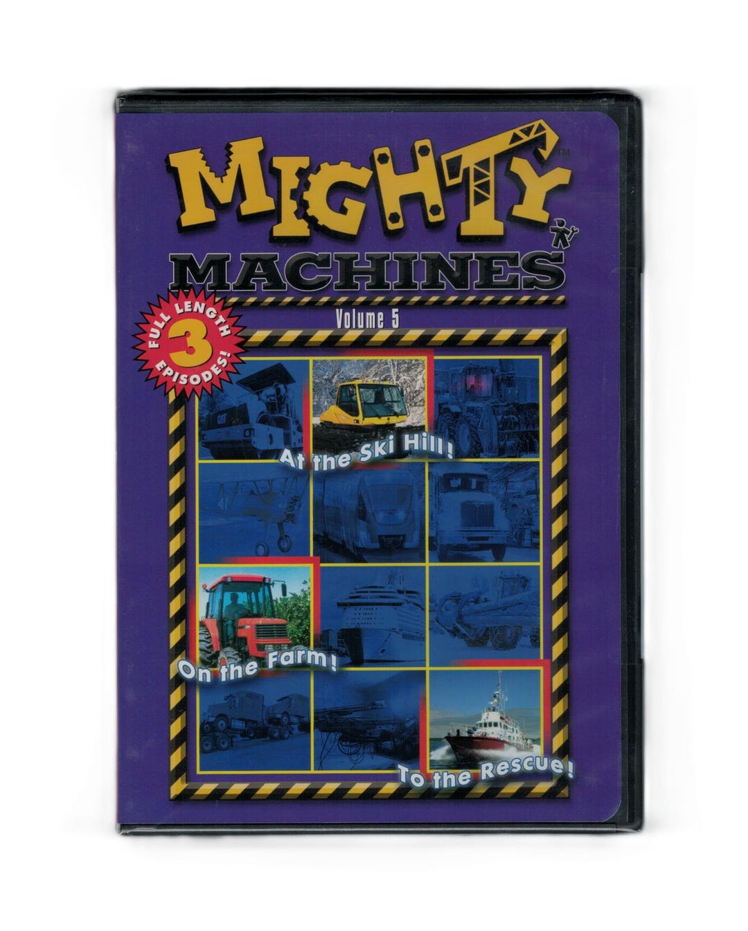 2605-2609 DVD MULTI MAX 3本セット Mighty Machines Vol. 5 - on the Farm, at the Ski Hill, to the