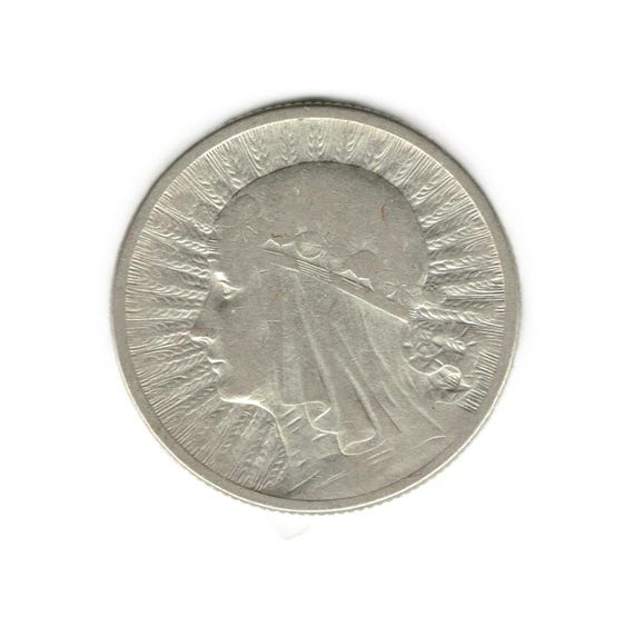 1933年 ポーランド 2ズウォテ - ヤドヴィガ女王 銀貨 - Etsy 日本