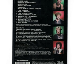 クイーン - グレイテスト・ビデオ・ヒッツ 2 (DVD 2枚組) 新品