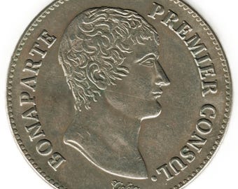 1802 France 5 Franks - Napoleon Bonaparte - copy of coin