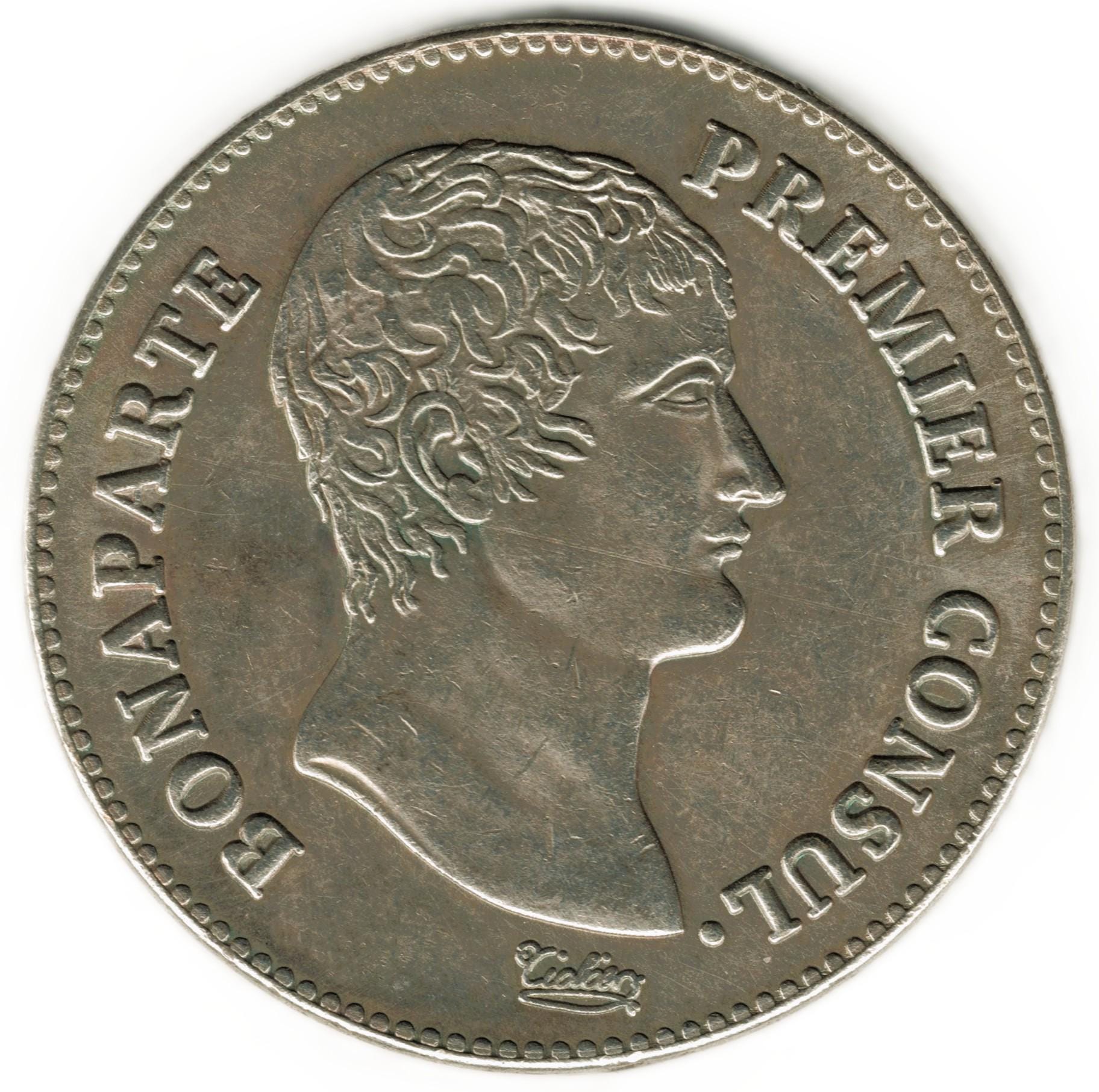 1802 France 5 Franks - Napoleon Bonaparte - Copy of Coin - Etsy