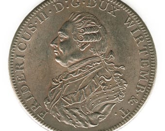 1798 German States Wurttemberg Thaler - Frederick II - Copy of