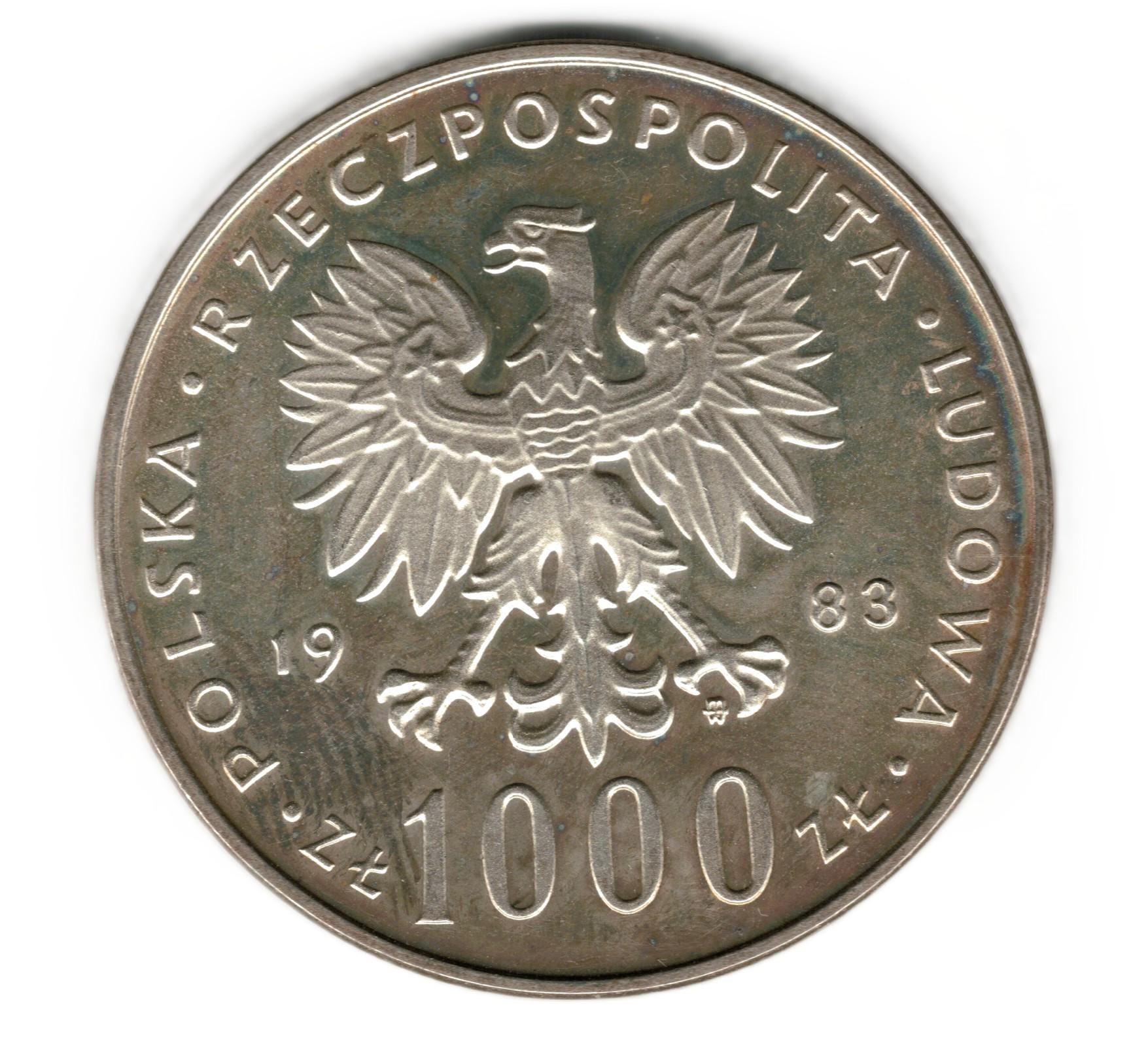 【値下げ】ポーランド記念銀貨 ヨハネ・パウロ2世 1993年発行 3枚 1983年 ポーランド 1000ズウォティ 教皇ヨハネ・パウロ2世 銀貨 - Etsy