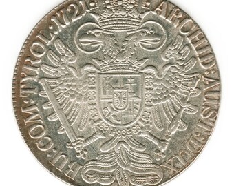 ②S228 Bru Teteur Mona No.8 ビスクドールモールド レア 1721 Austria Thaler - Charles VI Hall - Copy of Coin - Etsy