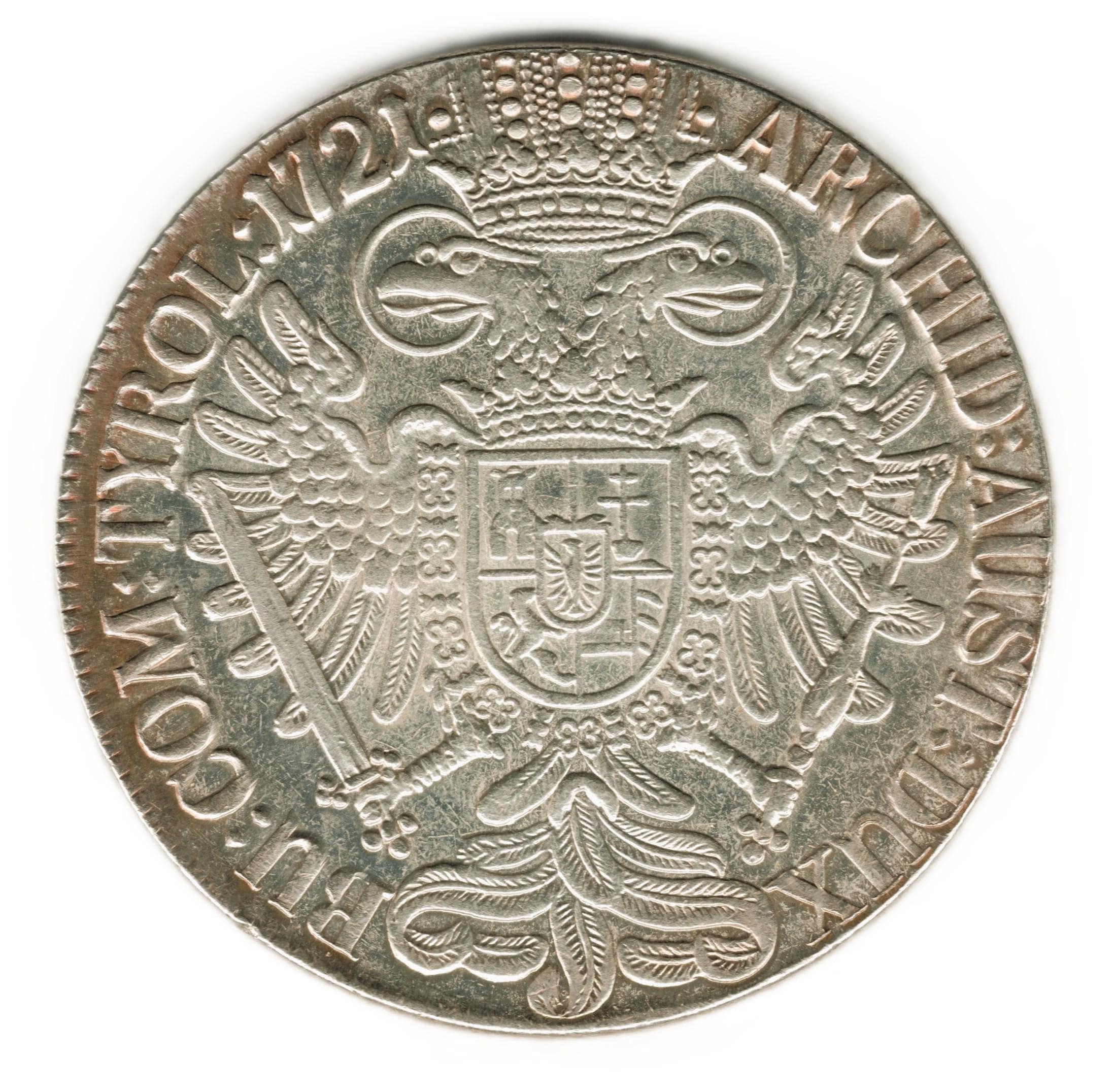 1721 Austria Thaler - Charles VI Hall - Copy of Coin - Etsy