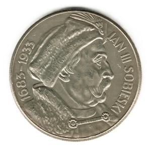 1933 Poland 10 Zlotych - Jan III Sobieski - copy of coin