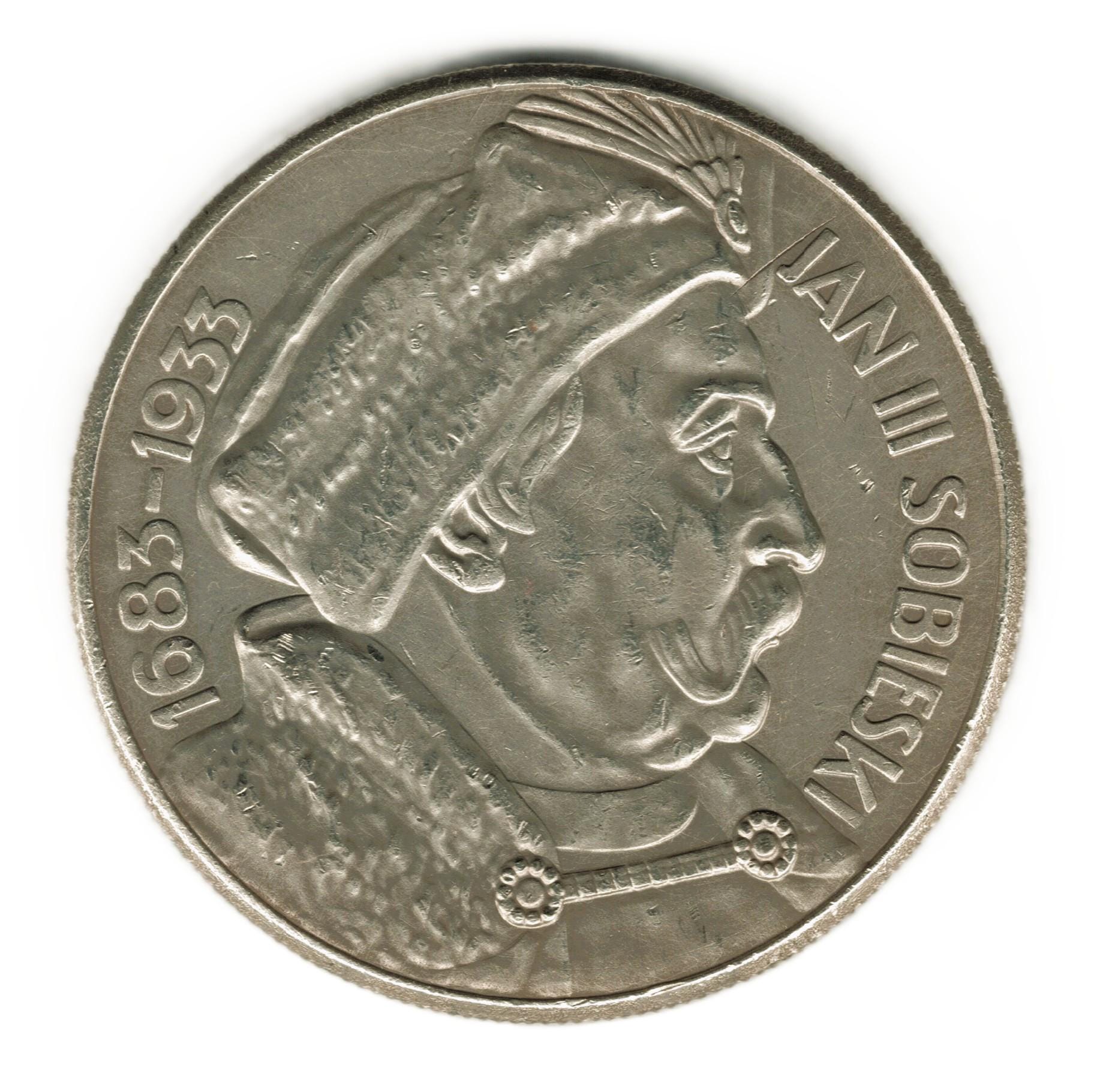 1933 Poland 10 Zlotych - Jan III Sobieski - Copy of Coin - Etsy