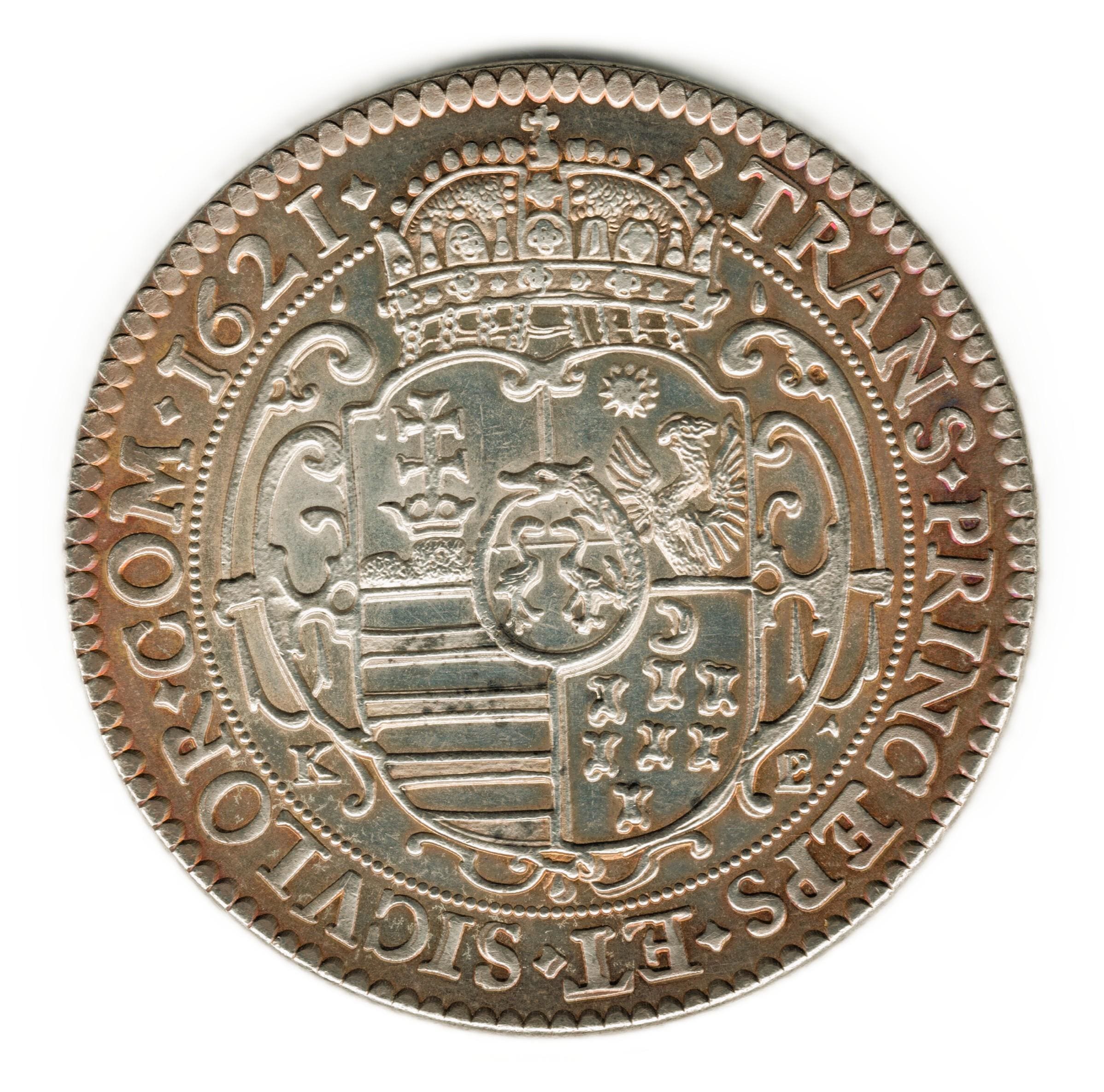 1621 Hungary - Transylvania Thaler - Gabriel Bethlen - Copy of