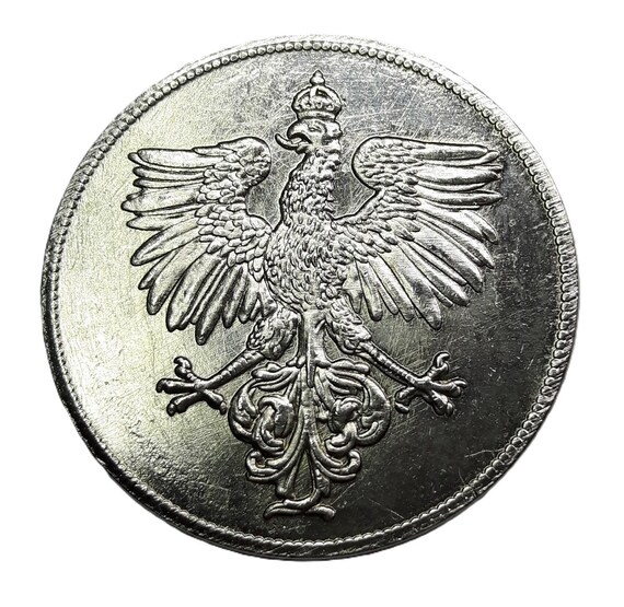 未使用　ポーランド　1919年　大型500マルカ　P-28(2) 1919 Poland 50 Groszy - Copy of Coin - Etsy