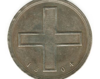 1804年ロシアルーブルパターン - アレクサンドル1世 - コインのコピー