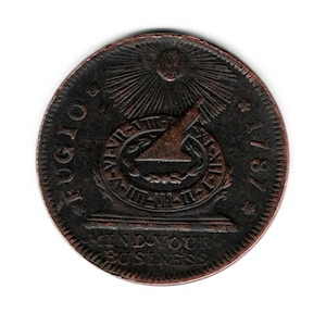 1787 Fugio US Cent - Kopie von Münze