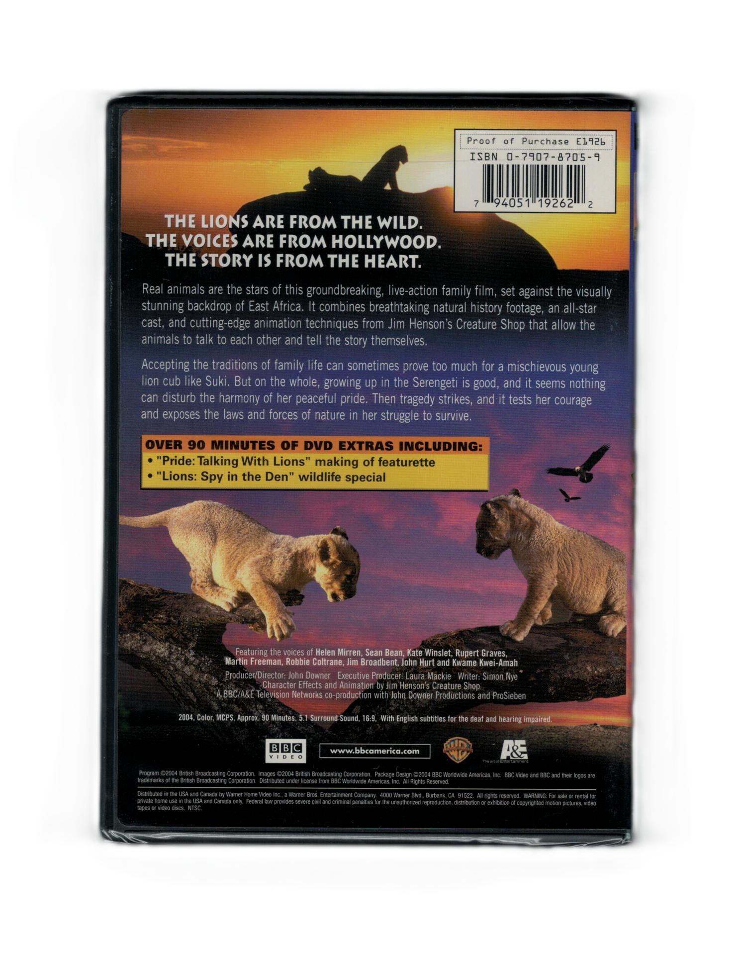Pride (DVD) 2004 by BBC, Kate Winslet, Helen Mirren, Rupert Graves