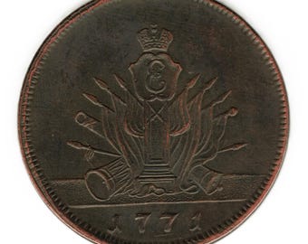 1800年 ロシア 1ルーブル - パーヴェル1世 - コインの複製 - Etsy 日本