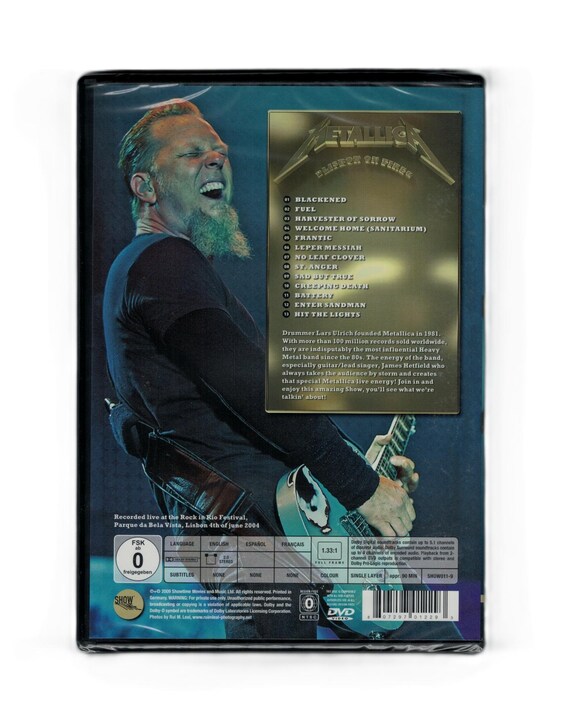 Metallica: Rock in Rio Lisbon 2004 (DVD) NEW - Etsy