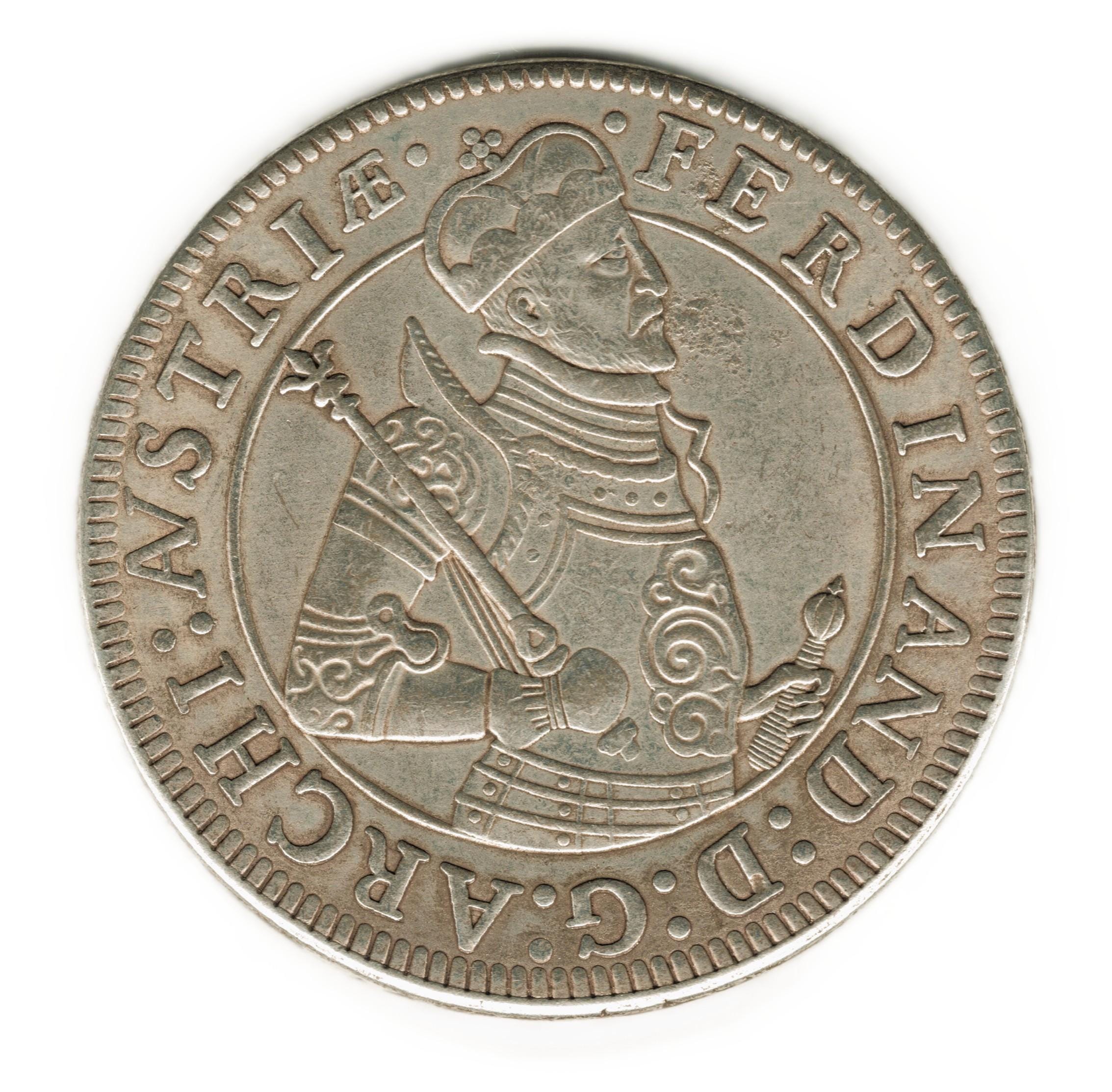 1564-1595 Austria - Tyrol Thaler - Ferdinand II - Copy of Coin - Etsy