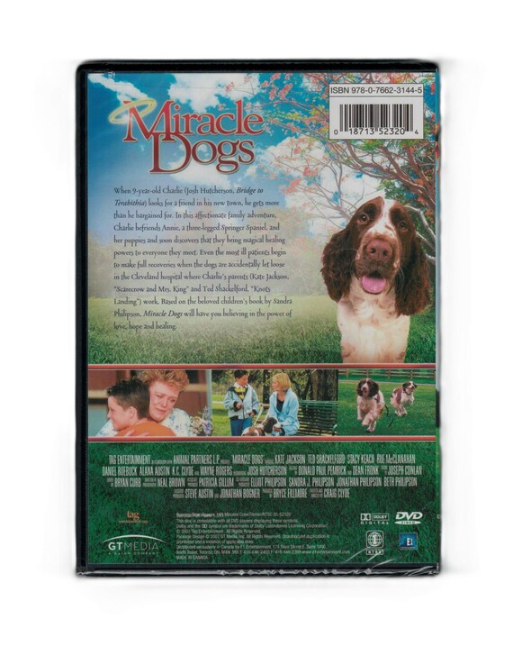 Miracle Dogs (DVD) 2003 Kate Jackson, Stacy Keach, Josh Hutcherson