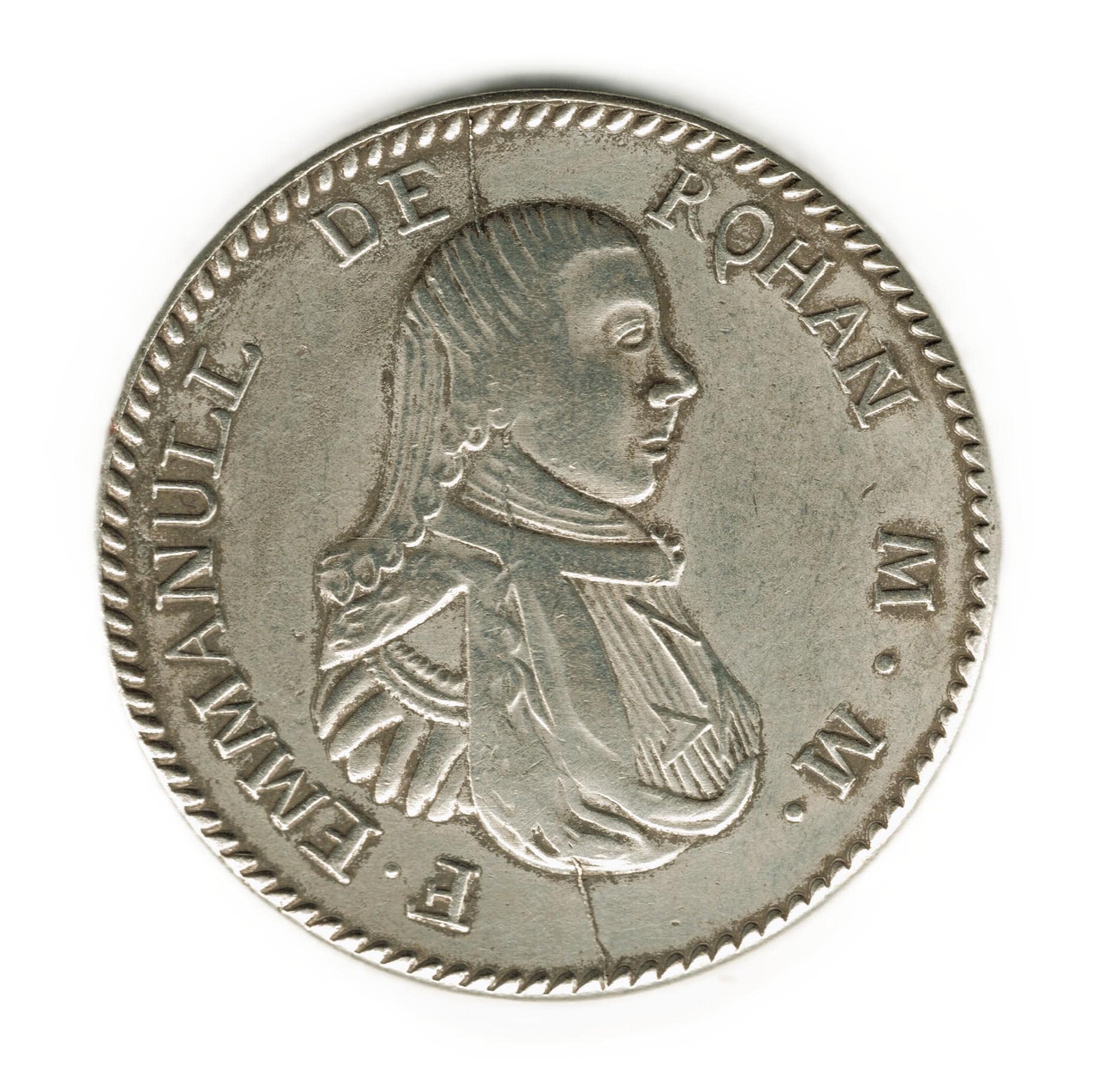 1796年 マルタ・スクード勲章 - エマニュエル・ド・ローアン - コインの複製