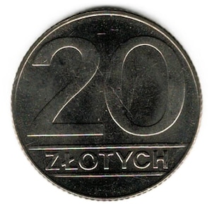 1984 Poland 20 zl coin
