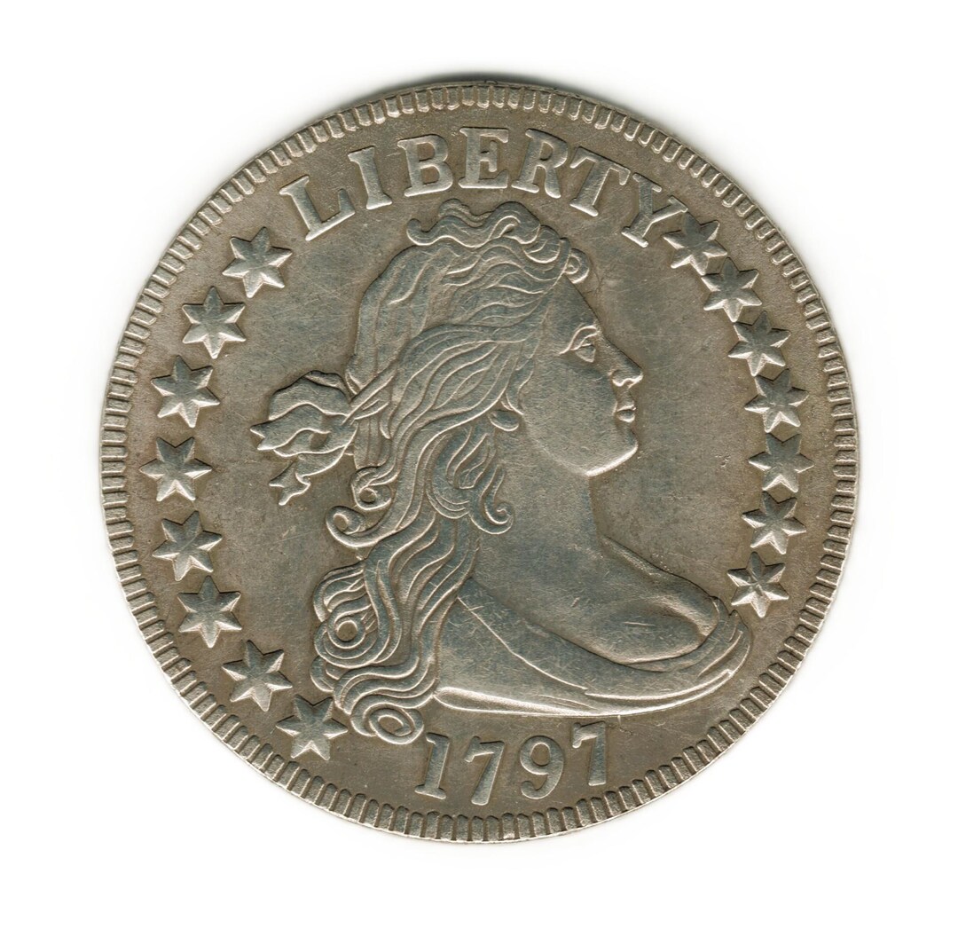 1797 Draped Bust US Half Dollar - Copy of Coin - Etsy