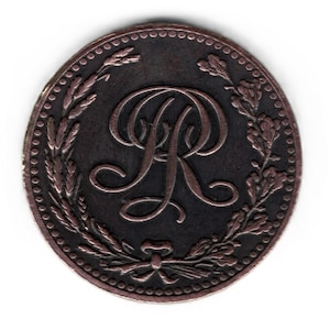 1924 Poland 20 Zlotych - copy of coin