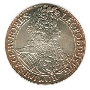 1698 Austria Thaler - Leopold I - Copy of Coin - Etsy Denmark