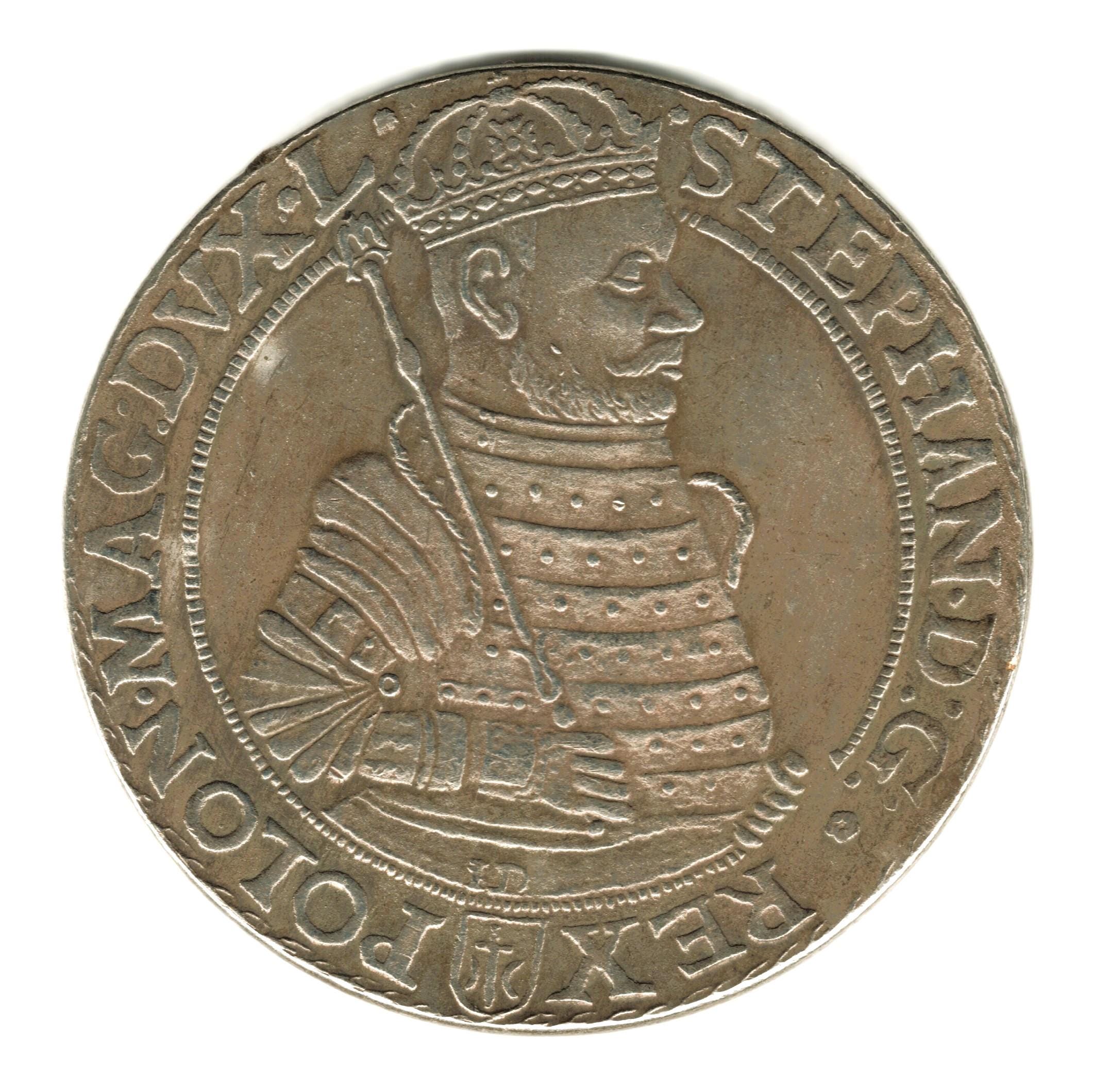 1583 Poland Thaler - Stephen Bathory - Copy of Coin - Etsy