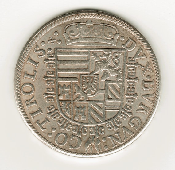 1564-1595 Austria - Tyrol Thaler - Ferdinand II - Copy of Coin - Etsy