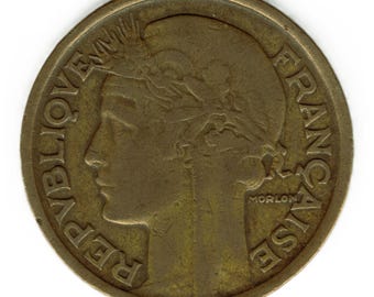 1943年フランス2フラン硬貨 - Etsy 日本