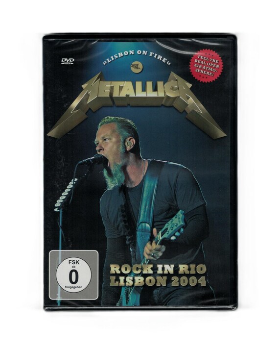 Metallica: Rock in Rio Lisbon 2004 (DVD) NEW - Etsy