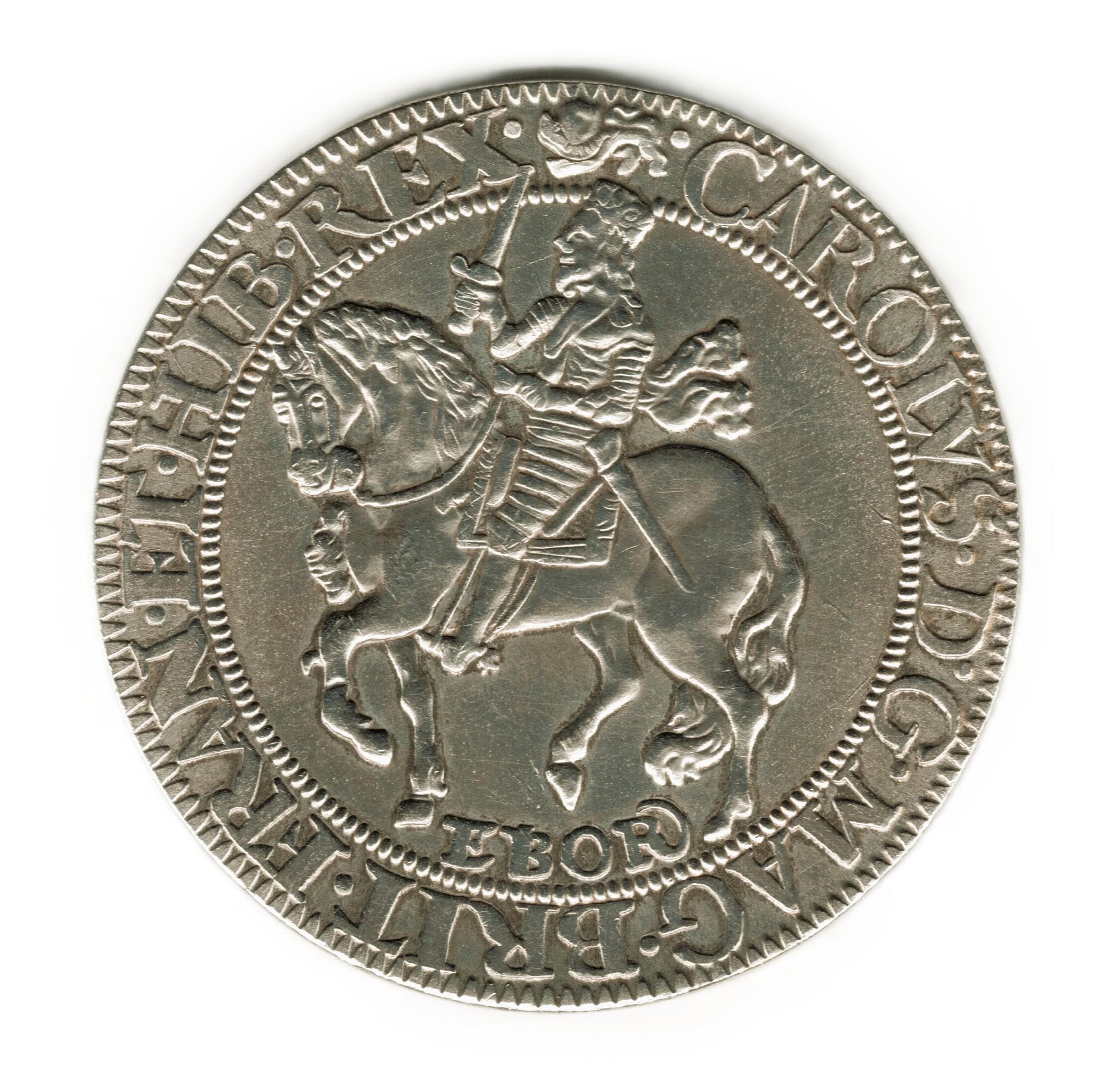 1643-1644年 イングランド チャールズ1世 - 1/2クラウン - コインの