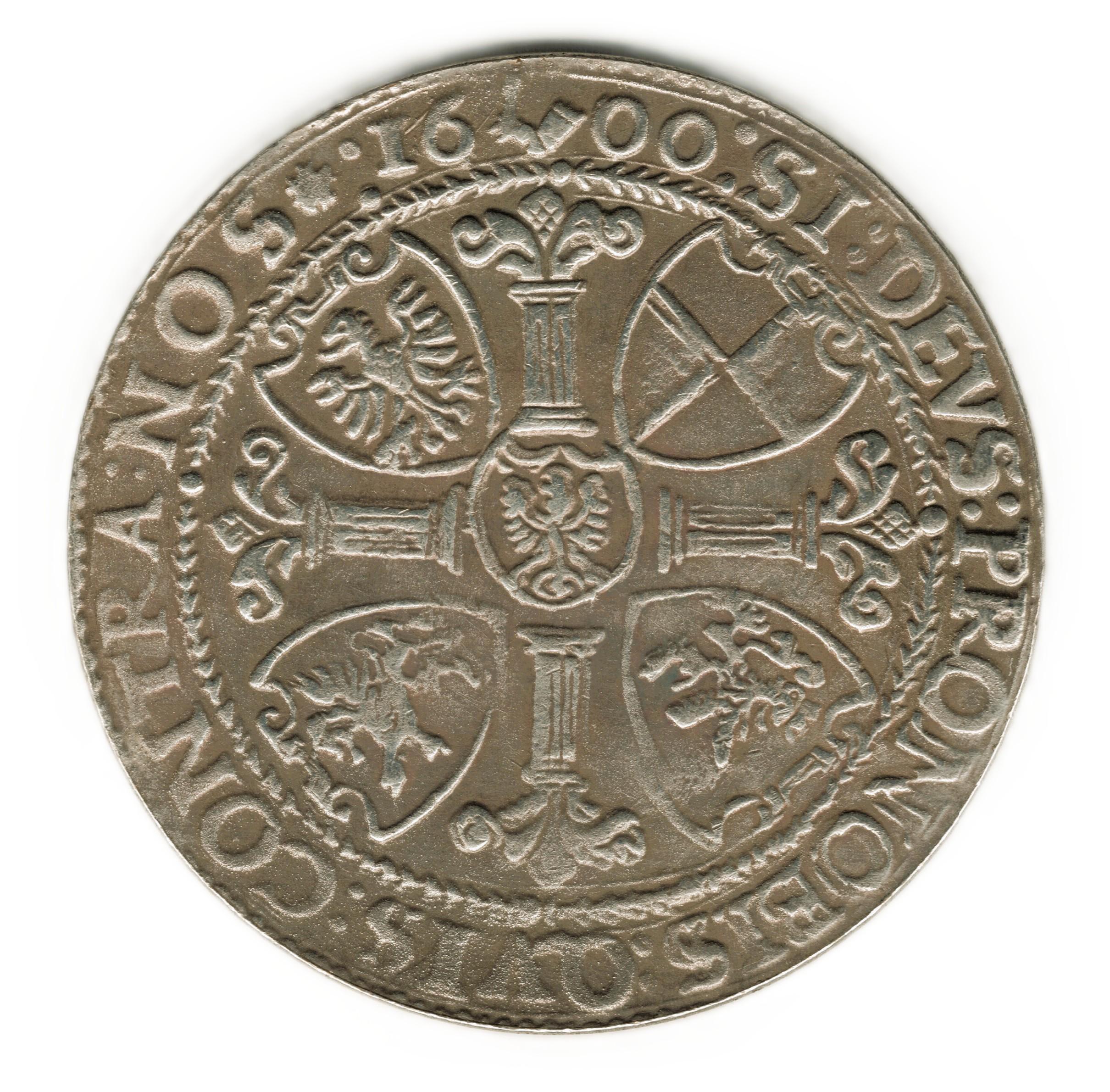 1600 Silesia 2 Thalers - George Frederick I - Copy of Coin - Etsy