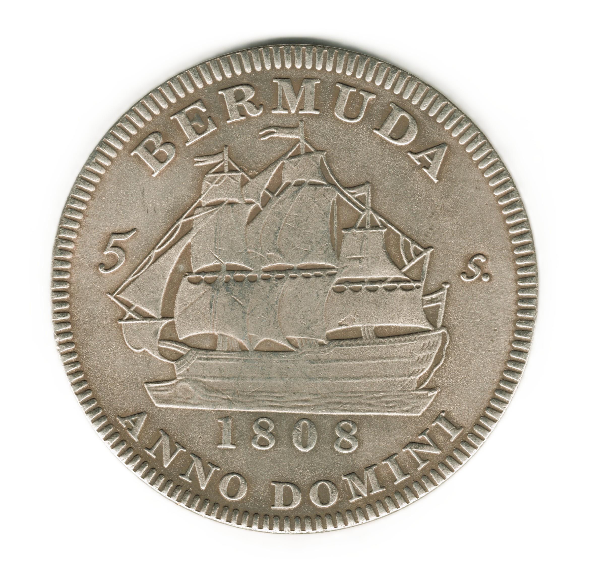 1808 Scotland - Bermuda Crown - George III - Copy of Coin - Etsy
