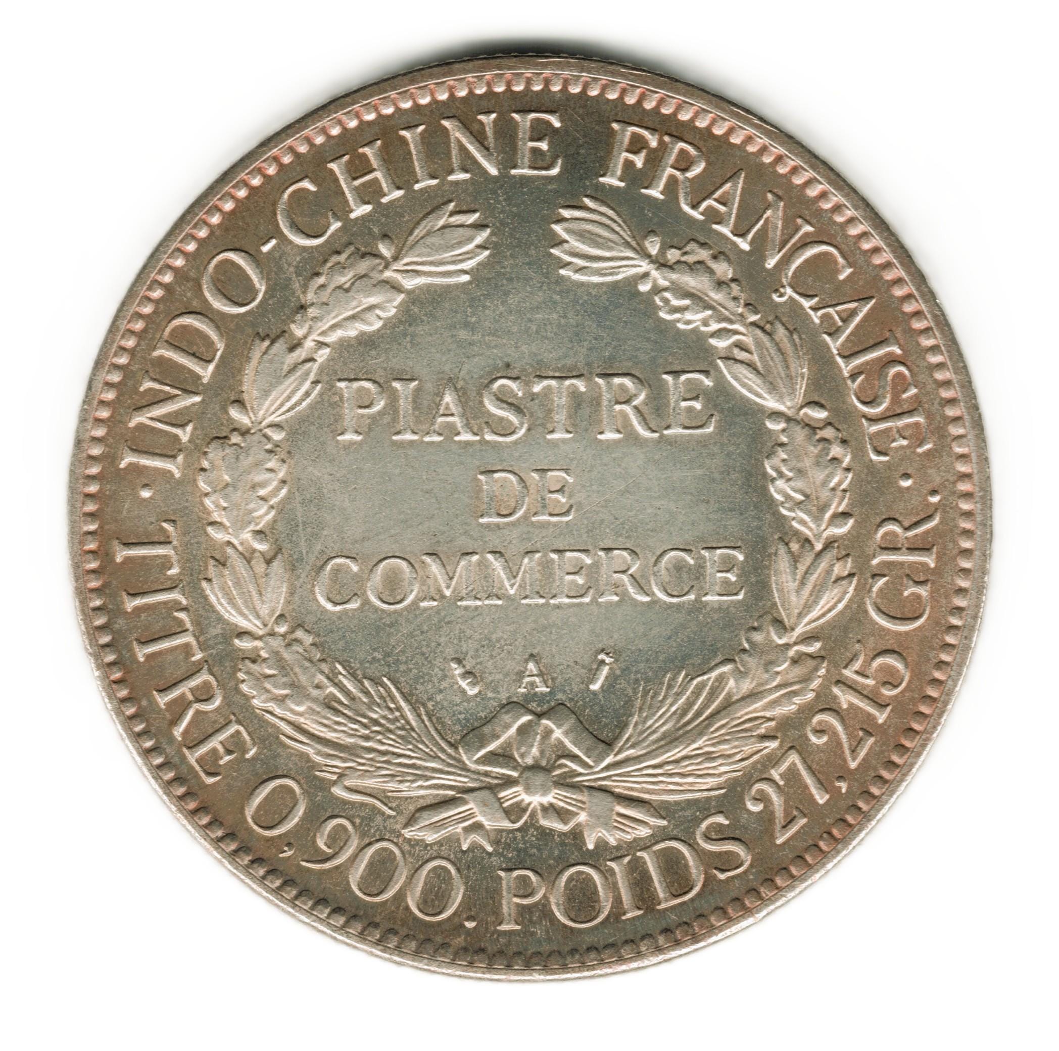 1901 France - French Indochina Piastre - Copy of Coin - Etsy