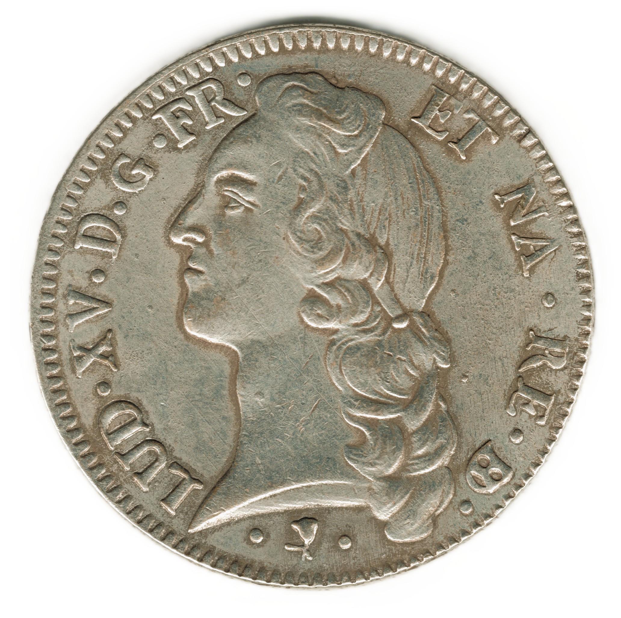 1769 France 1 Ecu - Louis XVI - Copy of Coin - Etsy Denmark