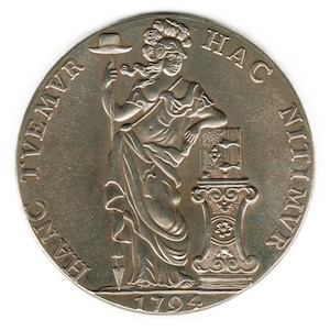 1794 Netherlands - Dutch Republic Utrecht 3 Guilder - copy of coin
