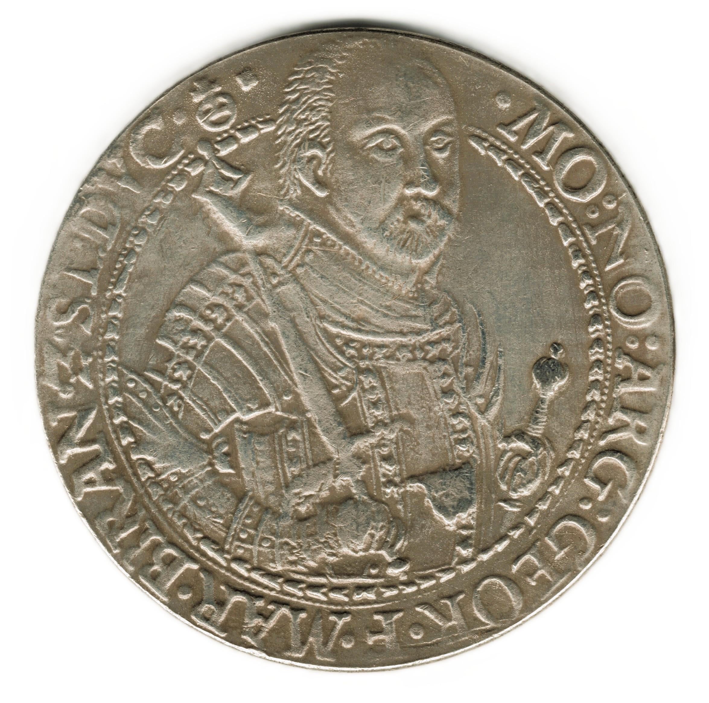 1600 Silesia 2 Thalers - George Frederick I - Copy of Coin - Etsy