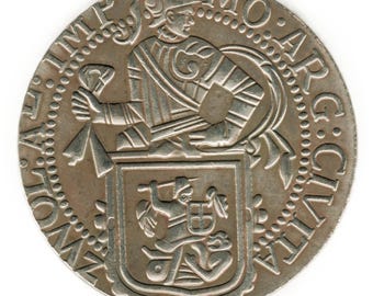 Old Russian Coin- Denga 1749- 1/2 Kopeck- Double-headed Eagle- KM