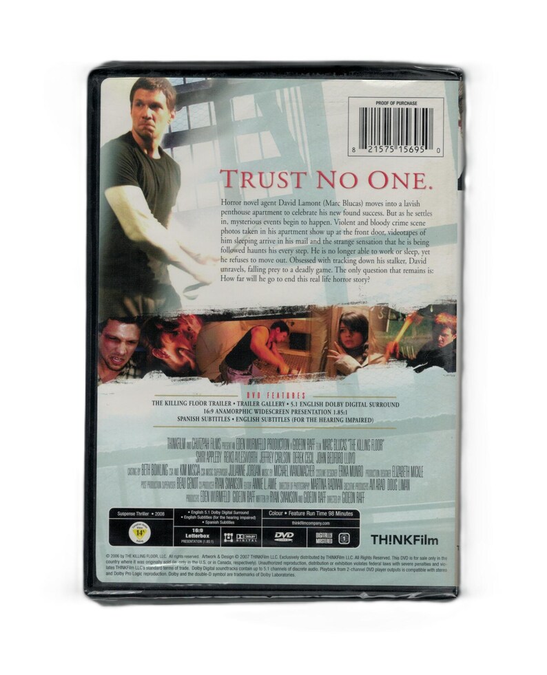 The Killing Floor (DVD) Marc Blucas, Shiri Appleby NEW image 2