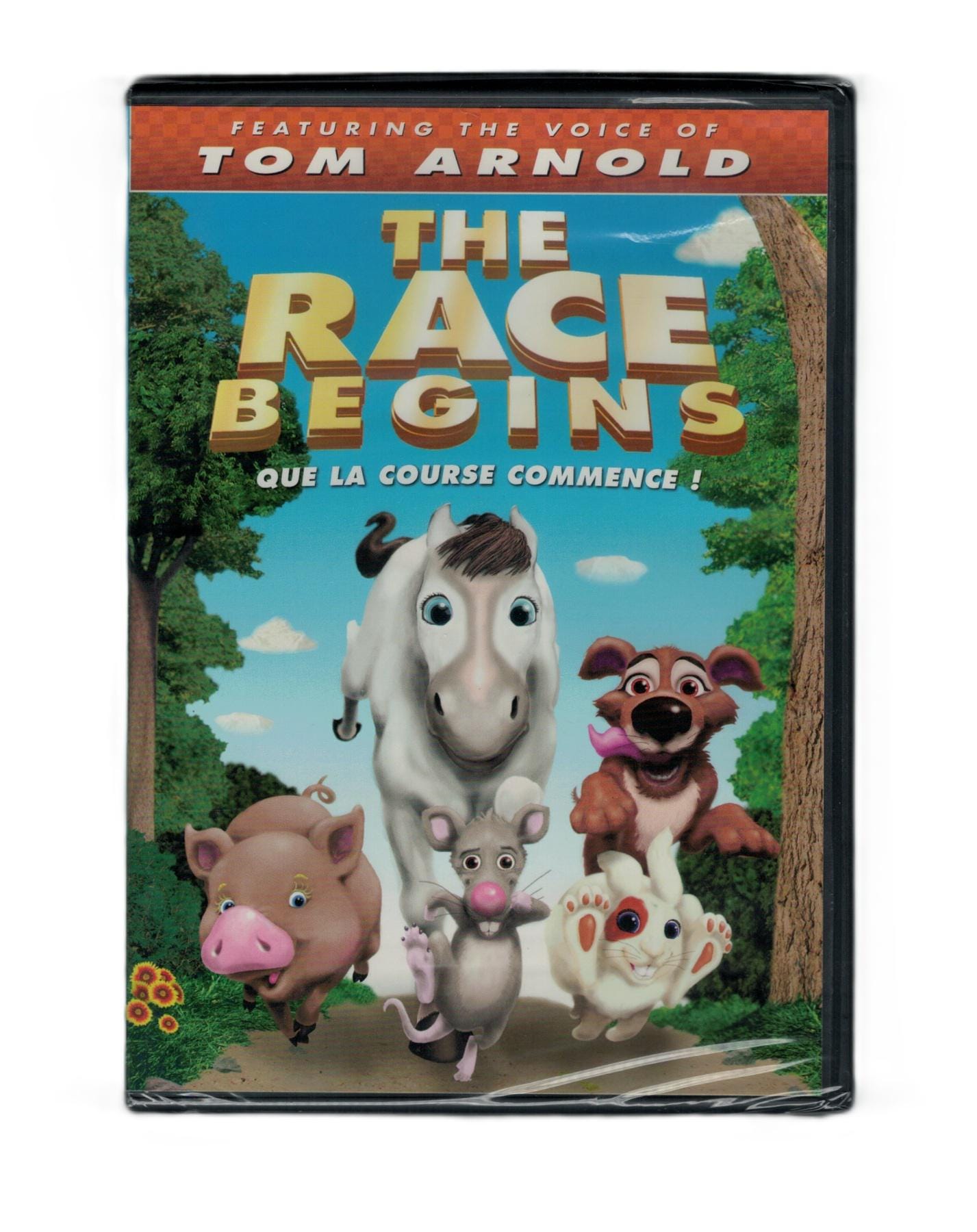 The Race Begins (DVD) Animated - Tom Arnold NEW - Etsy