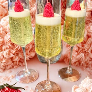Strawberry Champagne Candle
