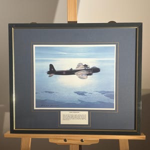 Short Stirling B Mk I by Brian Knight – Framed WWII RAF Bomber Aviation Print